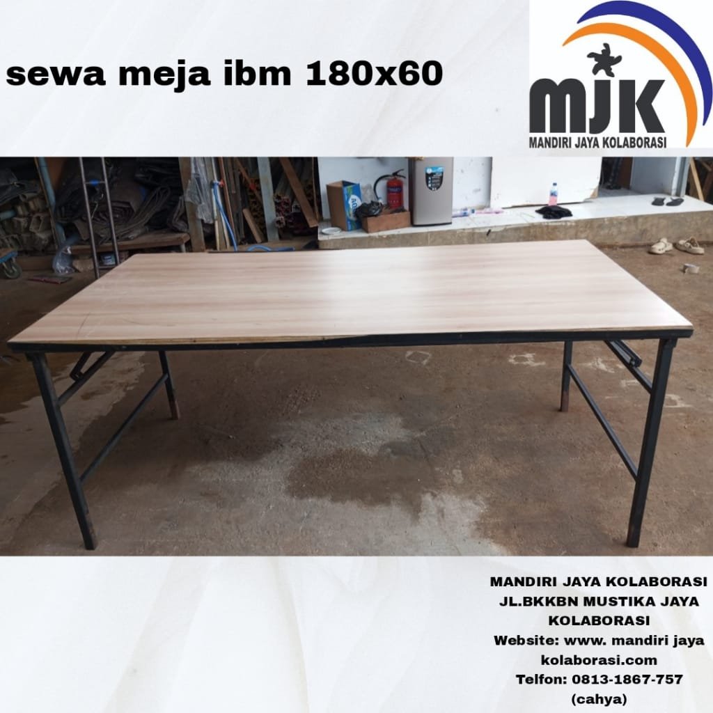 meja ibm 180 x60