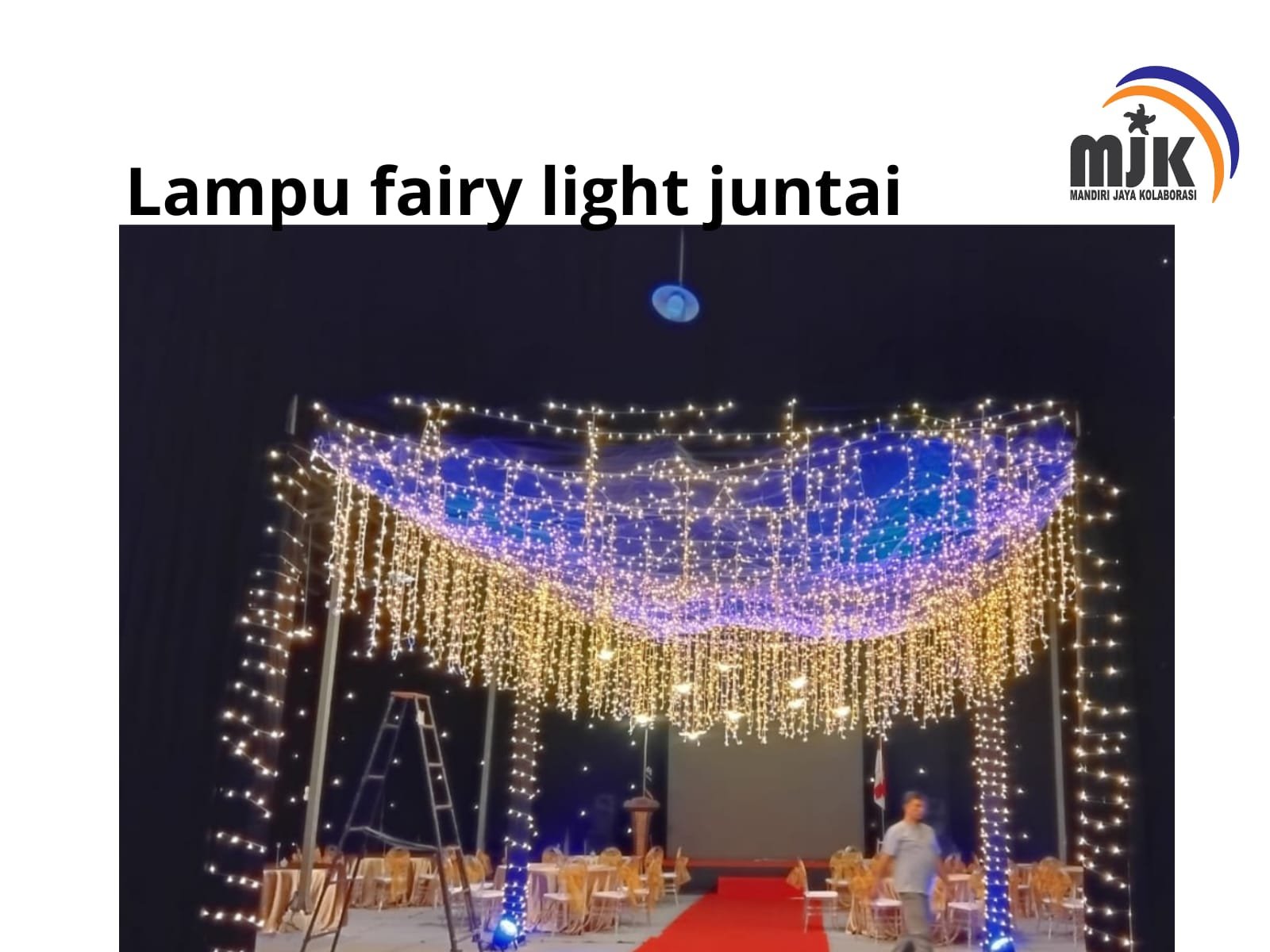 Pusat sewa lampu taman dan lampu fairy light jakarta
