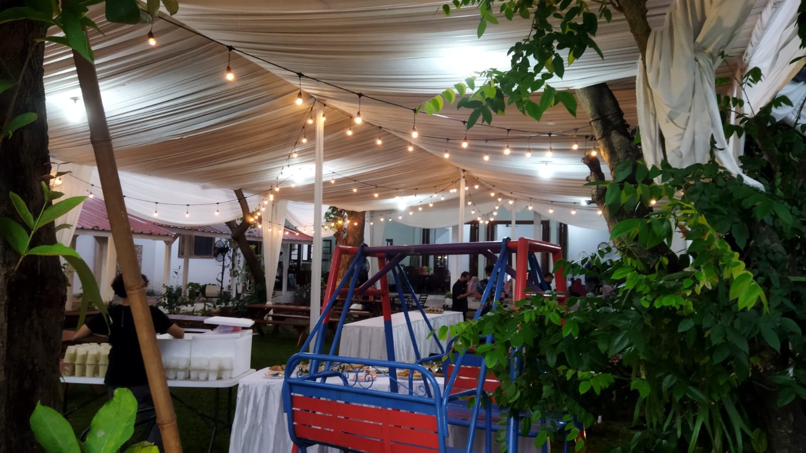 Pusat sewa lampu taman dan lampu fairy light jakarta