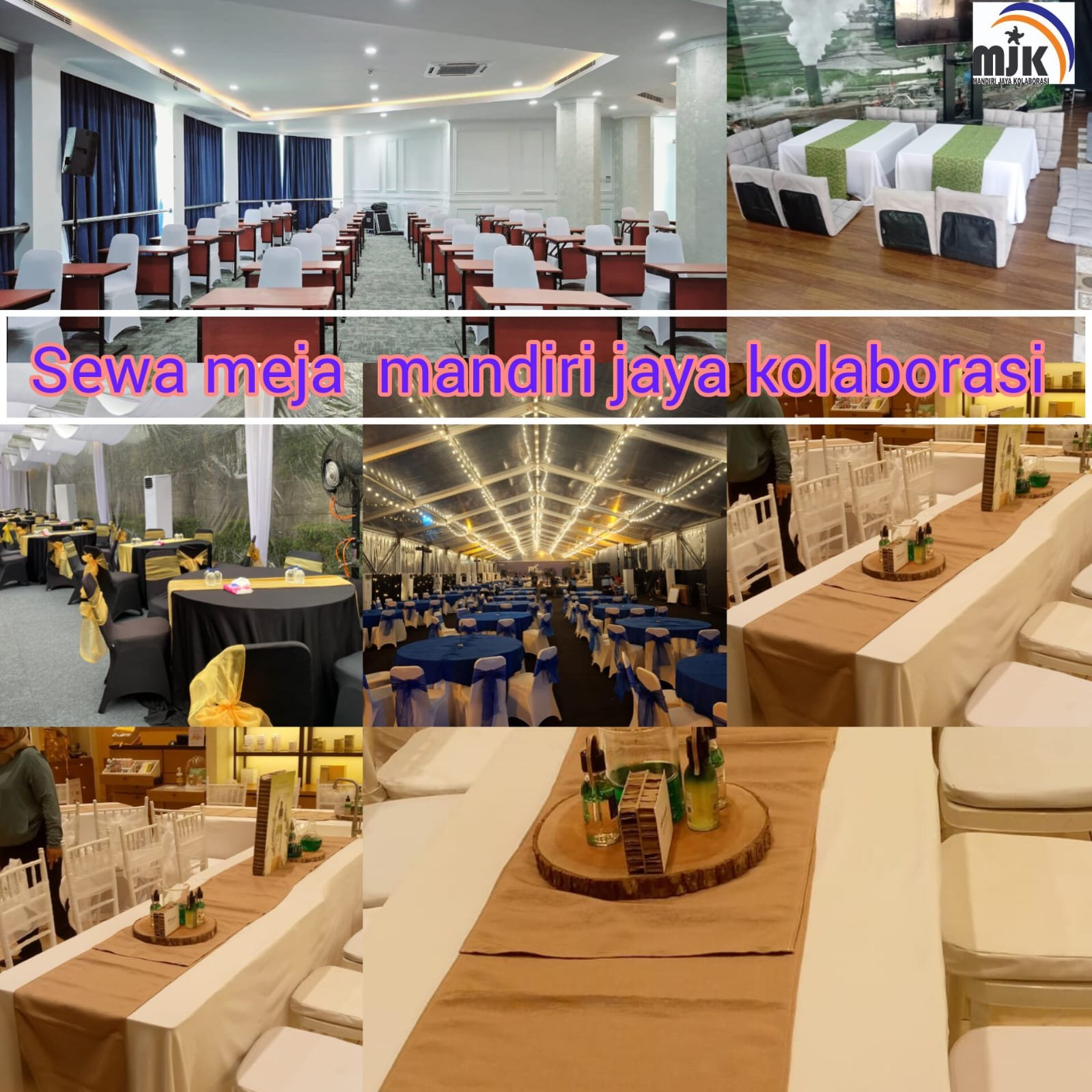 sewa meja