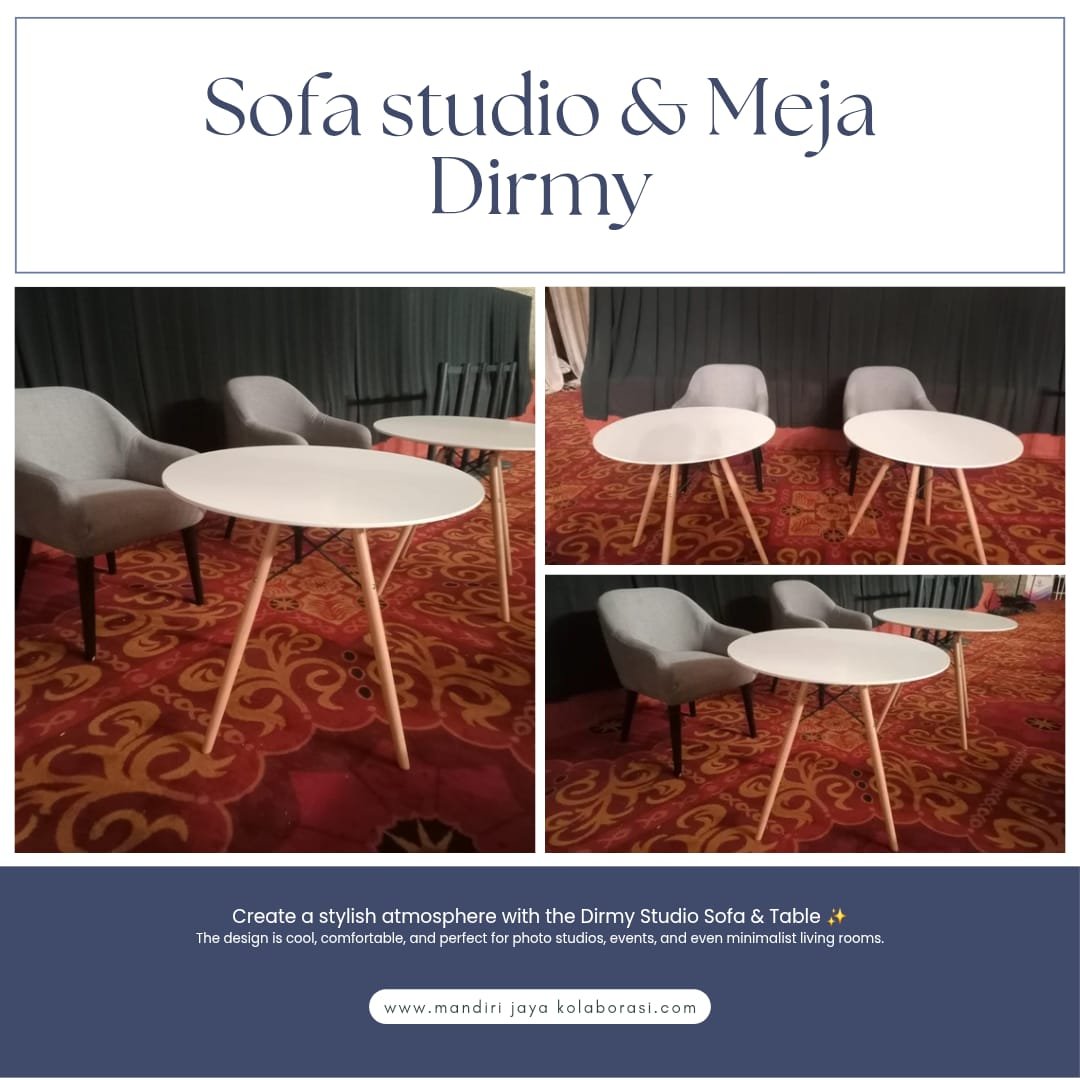Sewa kursi Olivia Sofa Studio Dan Meja Retro Jakarta Timur