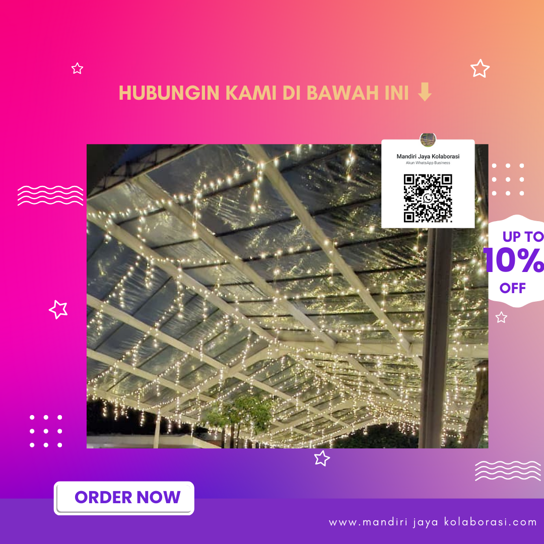 SEWA LAMPU FAIRY LIGHT JAKARTA SELATAN purple pink modern electronic sale instagram post (4)