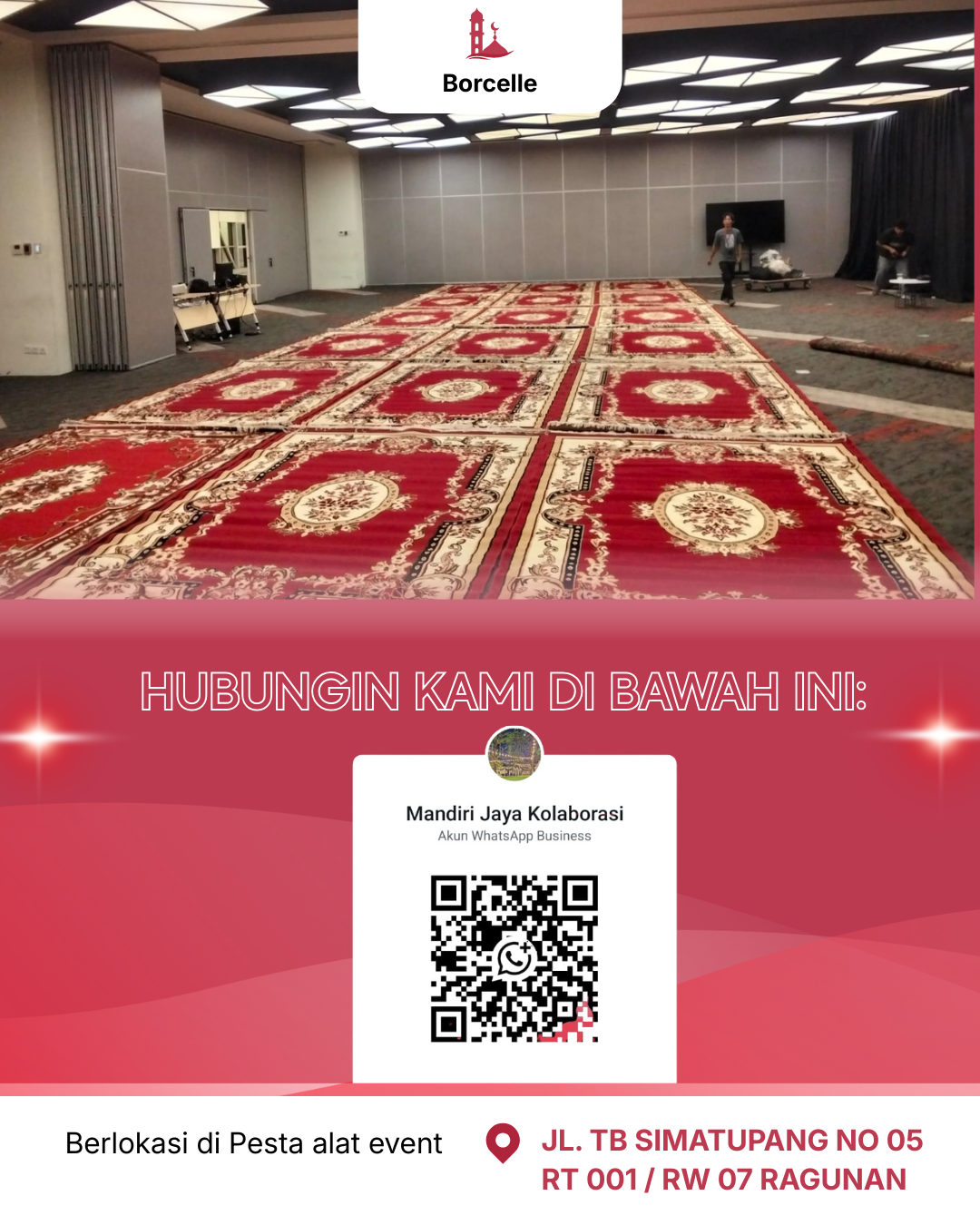 merah muda dan putih modern donasi bulan ramdhan instagram post (2)