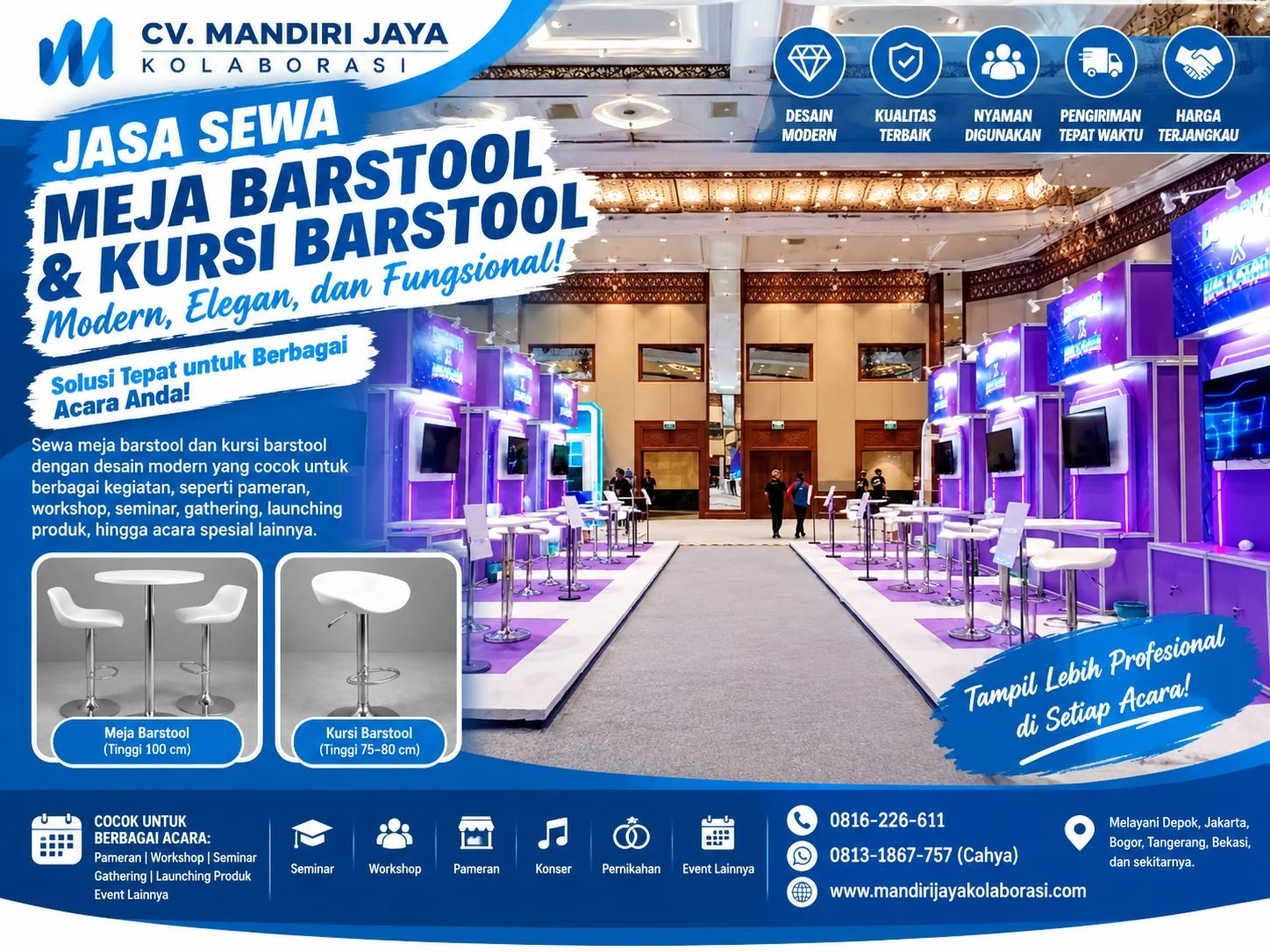 Jasa Sewa Meja dan Kursi Barstool untuk Acara Modern whatsapp image 2026 09 24 at 10.14.38